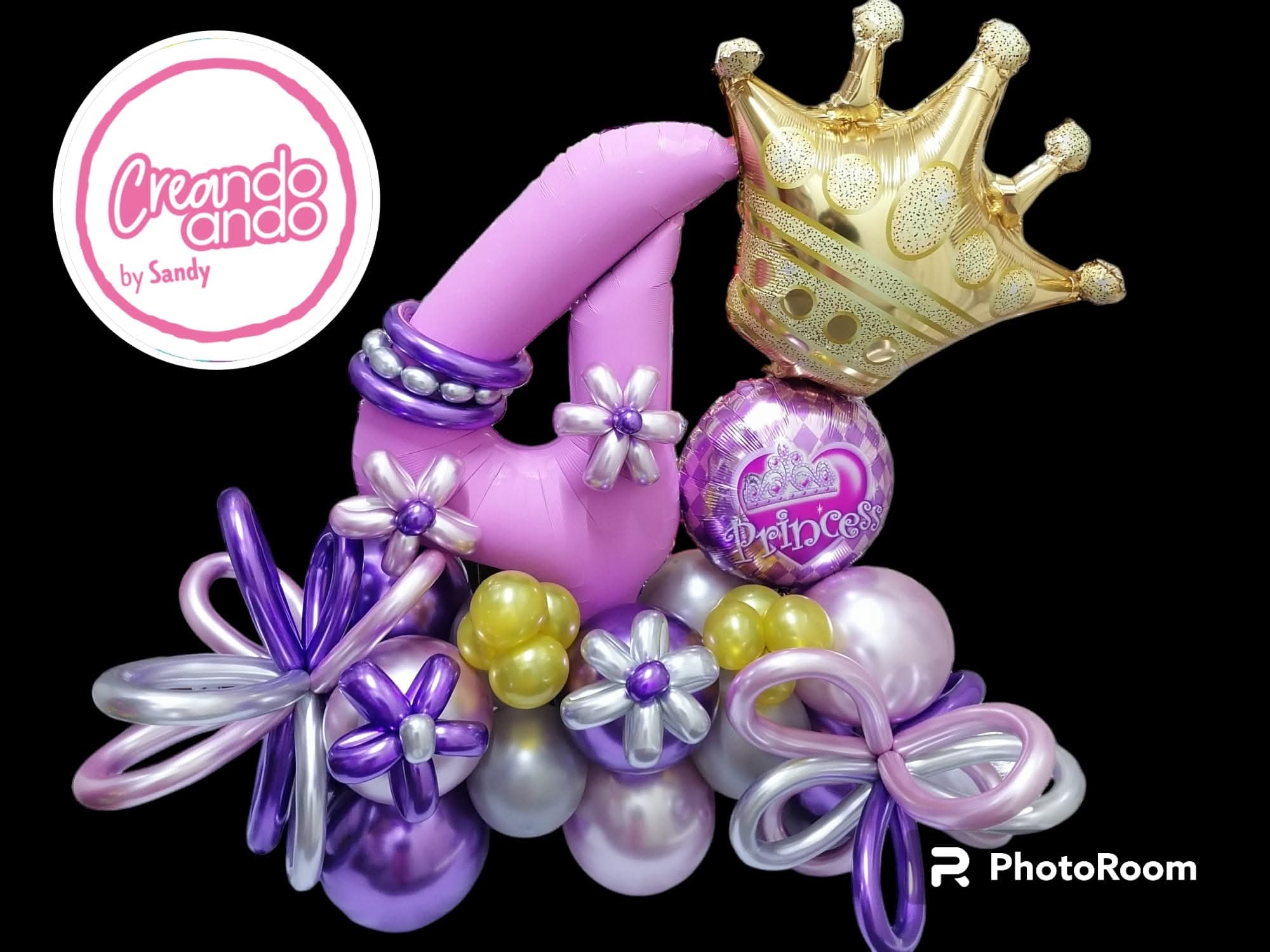 Bouquet de globos Princess